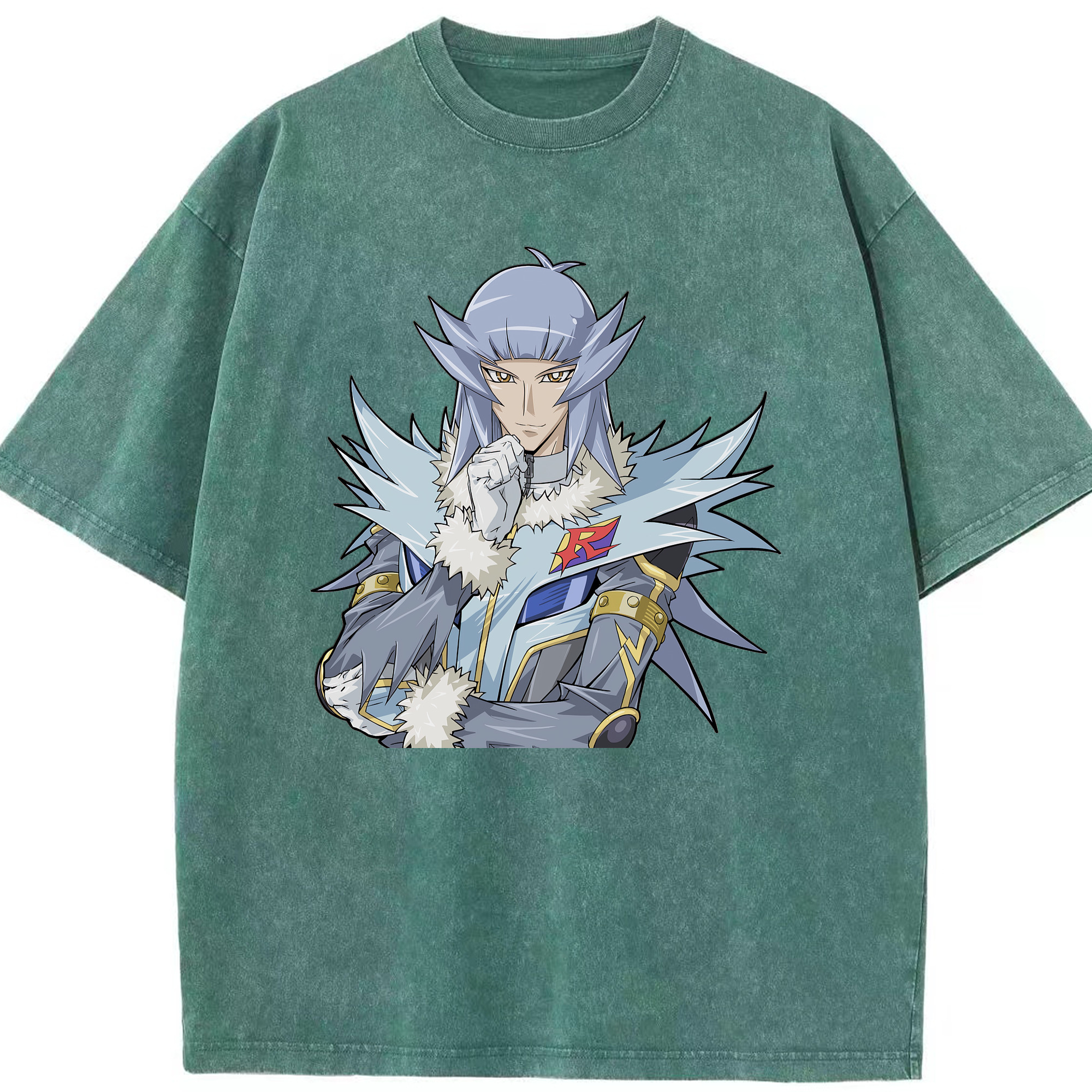 （画像用） 遊☆戯☆王 Yu-Gi-Oh! 綿100% ヴィンテージ風 半袖Tシャツ（フロントプリント）